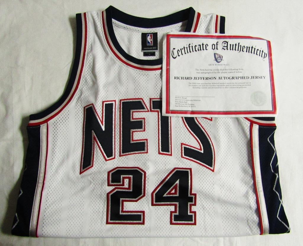 Richard Jefferson Autographed Jersey COA (1 of 4)