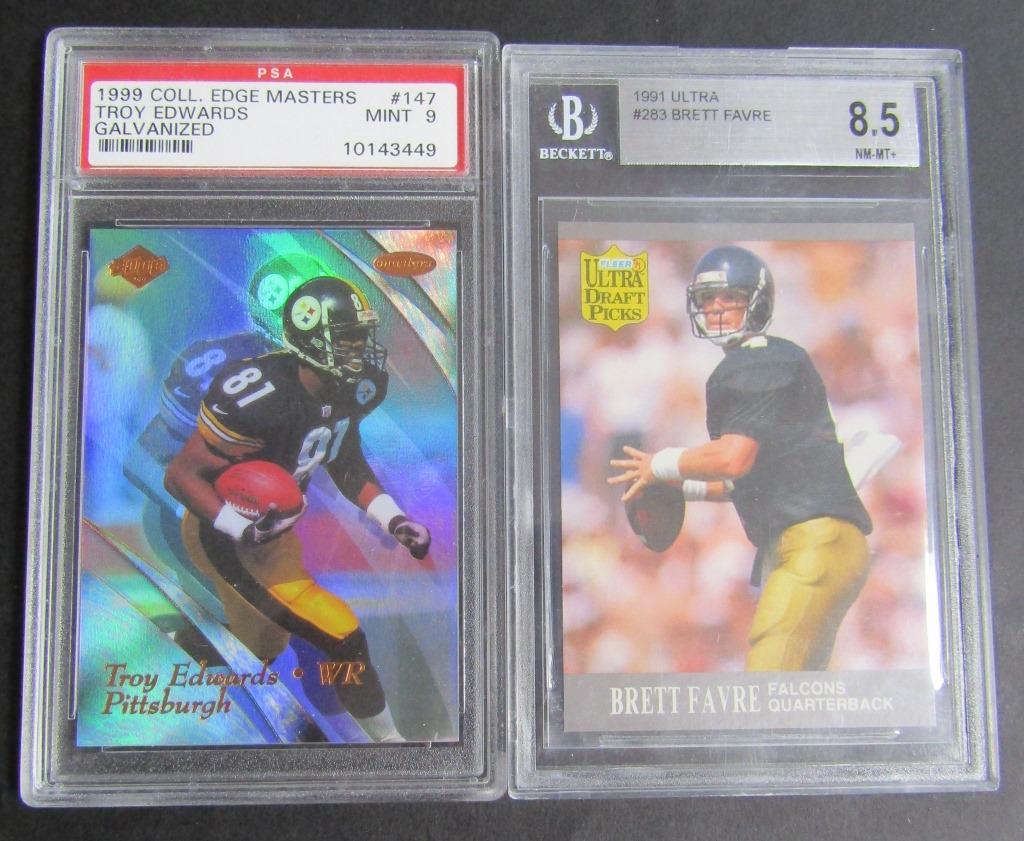 (2) ROOKIE CARDS - 1991 ULTRA BRETT FAVRE (1 of 2)