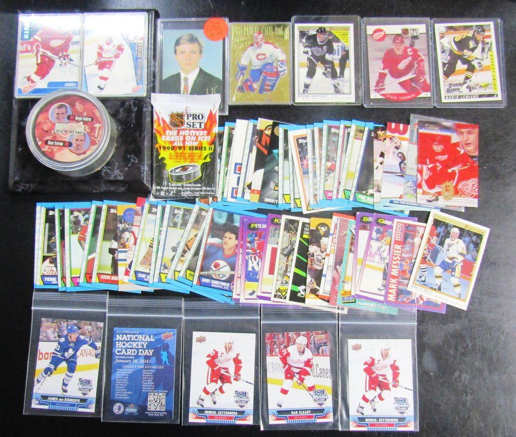 HOCKEY LOT - COLLECTOR PUCK FEDOROV/YZERMAN (1 of 2)