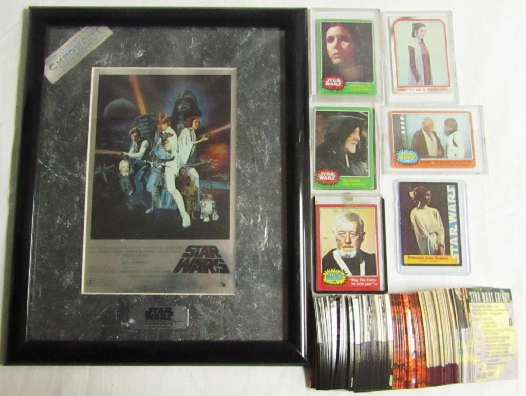 (6) 1977 TOPPS STAR WARS CARDS & 1993 TOPPS (1 of 3)