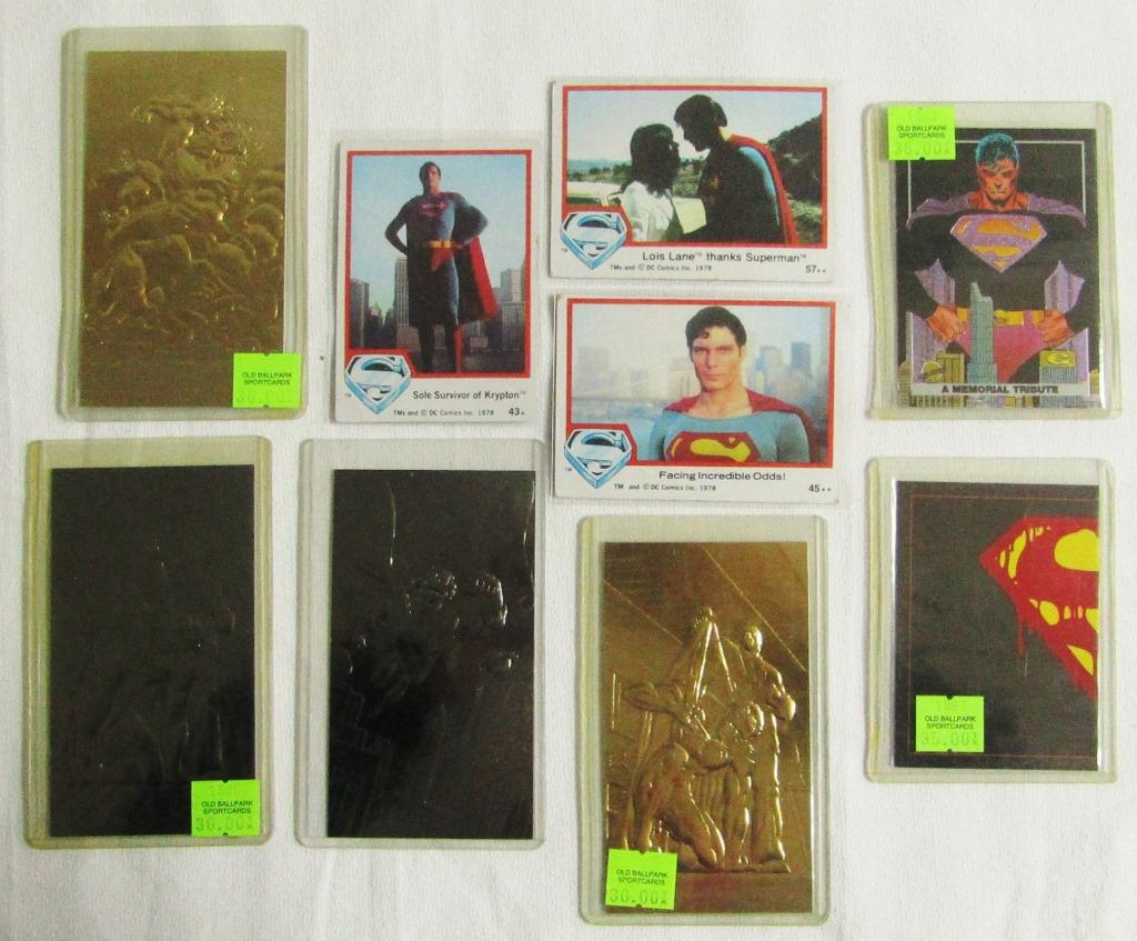 (6) SUPERMAN CARDS SKYBOX & DC COMIC (1 of 2)