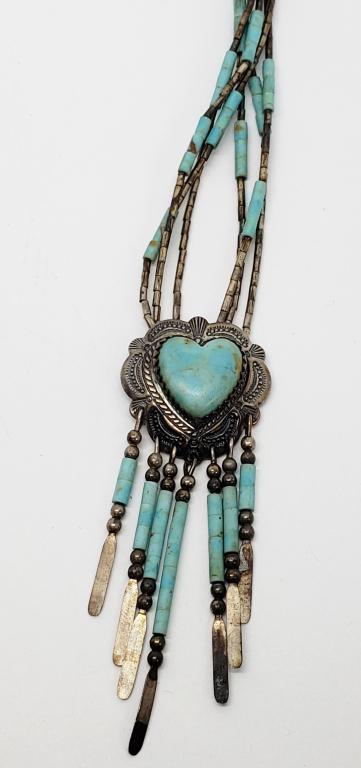 LIQUID STERLING MULTI STRANDED NECKLACE WITH (1 of 4)