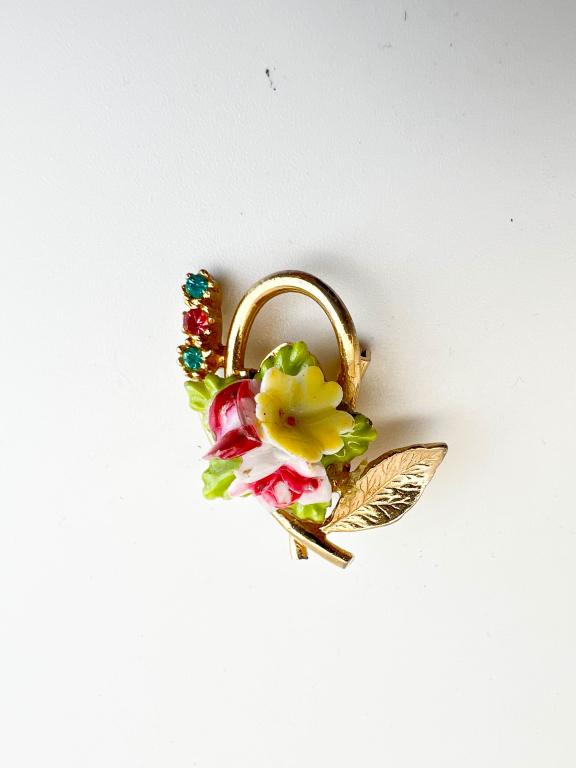 CORO TINY BROOCH: CORO TINY BROOCH