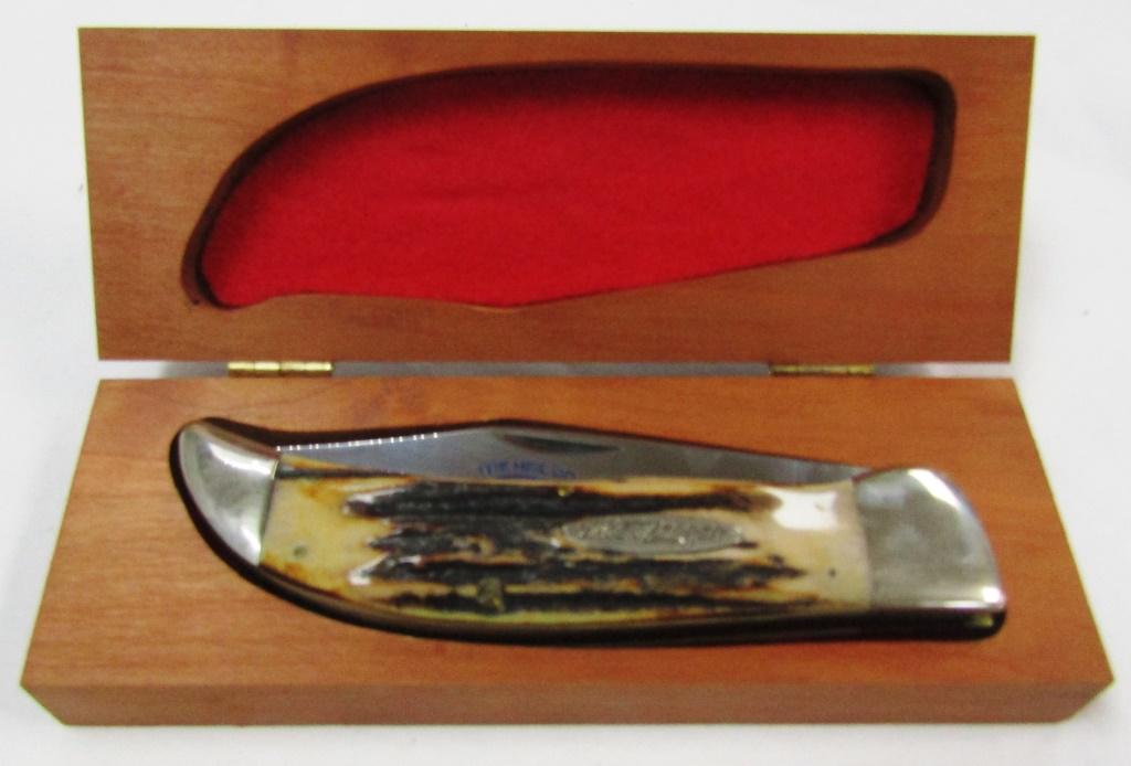 The HEIL Co. Case Zipper Pocket Knife: 4 Inch Stainless CASE Blade pocket knife