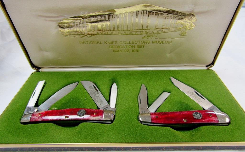 1981 NTL Knife Collectors Museum Set w/ case (1 of 2)
