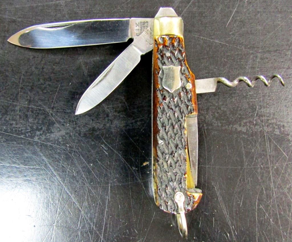 VintageC+X Lockwood Sheffield Pocket Knife (1 of 2)