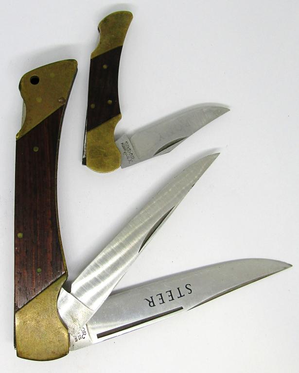 Vintage Valor Stainless Steel Pocket knives (1 of 2)