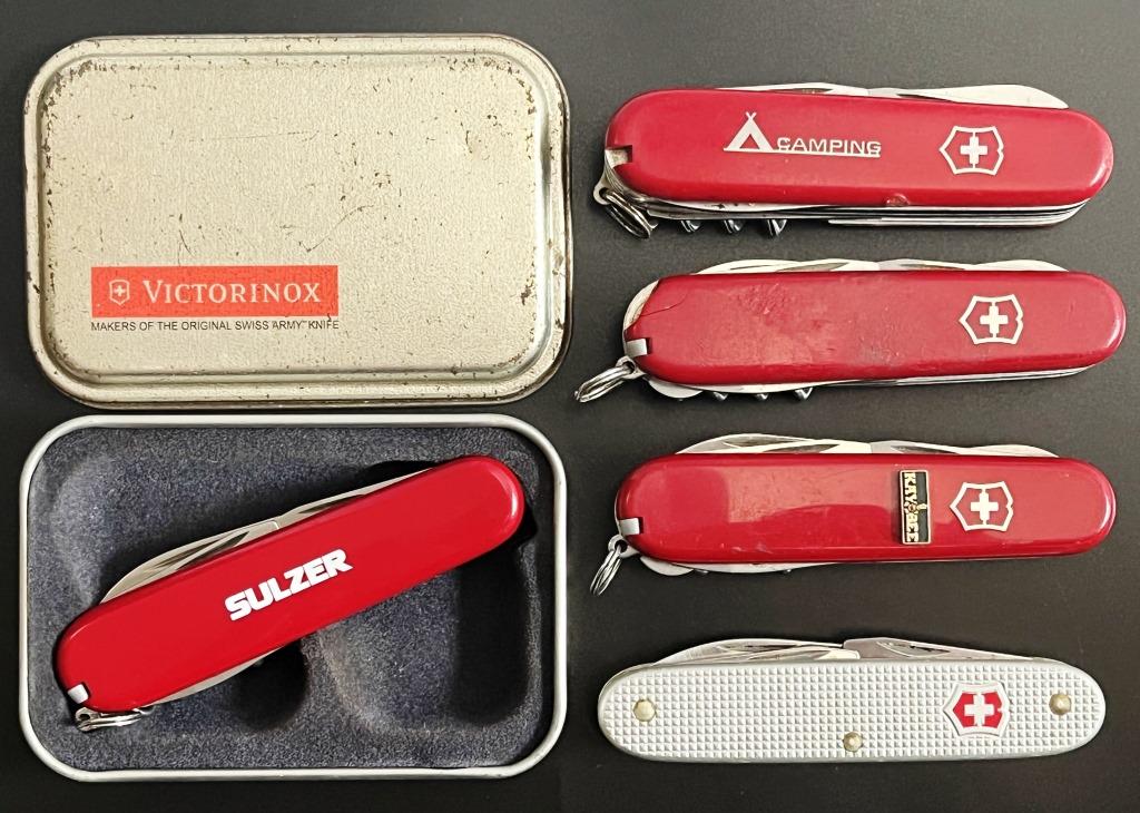 (5) Swiss Army Brand Knives (1 of 7)