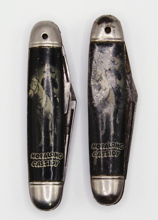 (2) Vintage Hopalong Cassidy Pocketknives (1 of 4)