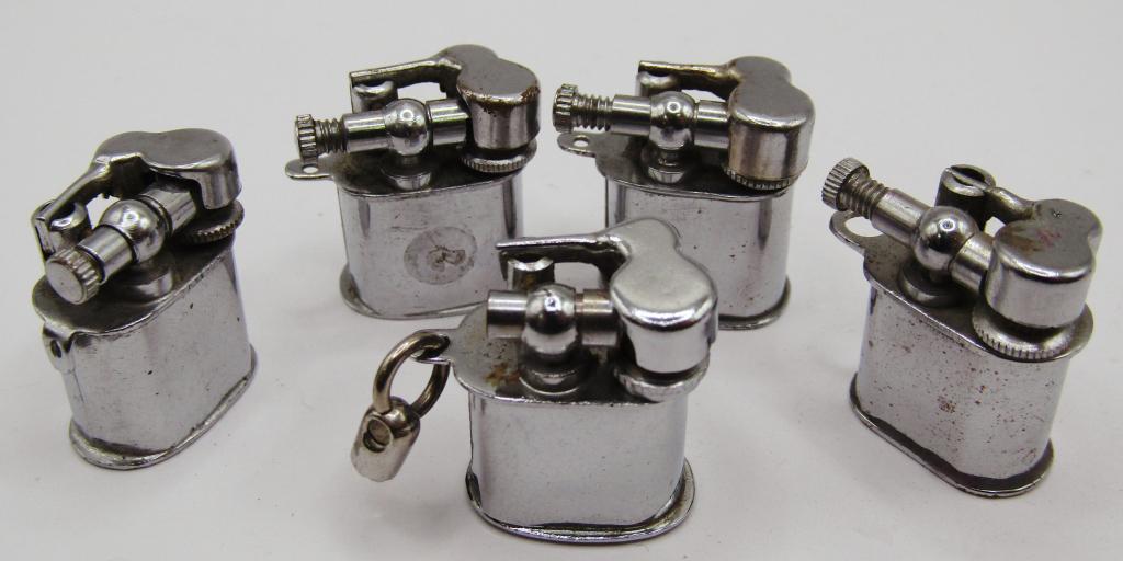 (5) Vintage Miniature Empress Keychain Lighters (1 of 3)