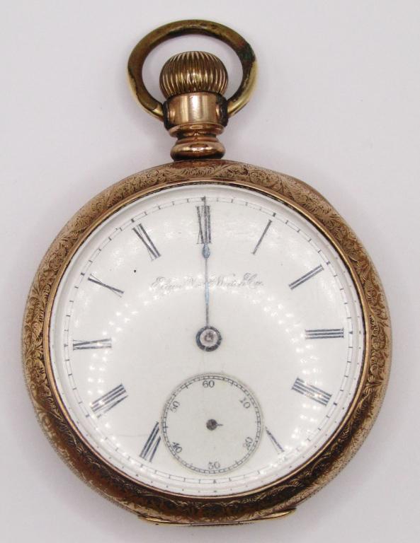 1891 ELGIN OPEN FACE POCKETWATCH (1 of 4)