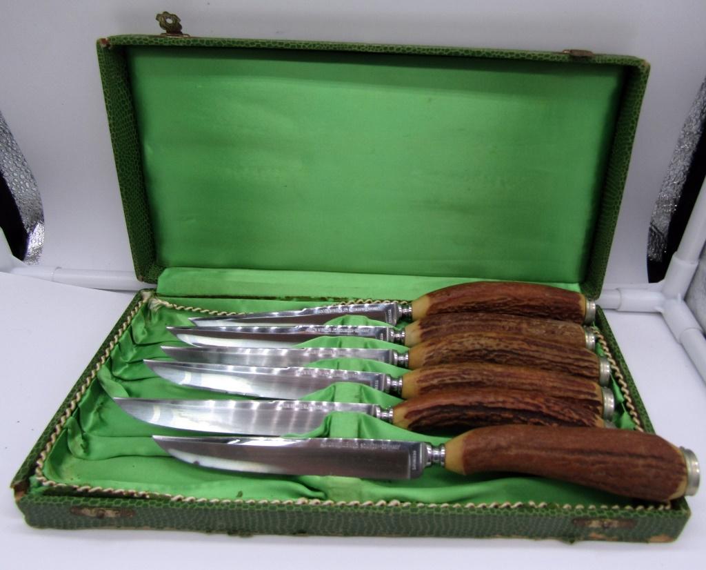 Anton Wingen Jr. Solingen Germany Knife Set (1 of 3)