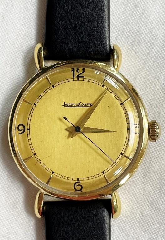 18KT Jeagar LeCoultre Dress Watch; (1 of 9)