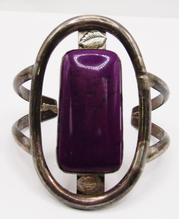 CJUNKY! CTG STERLING SPLIT SHANK CUFF WITH (1 of 5)