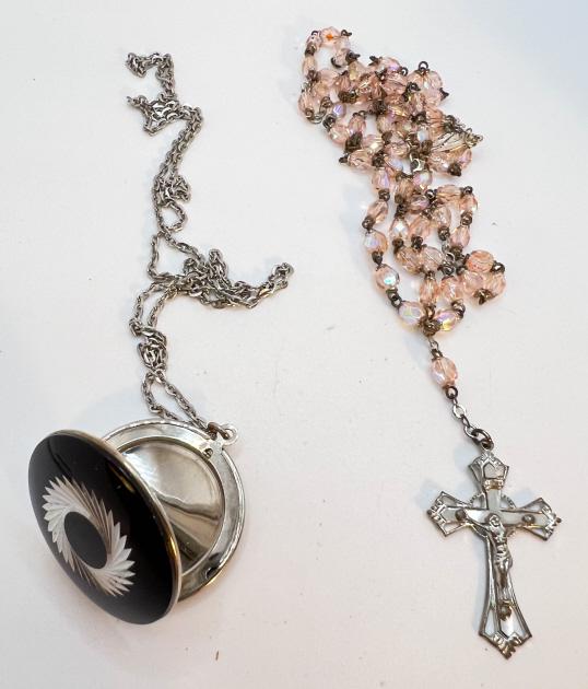 LOCKET AND CROSS: LOCKET AND CROSS