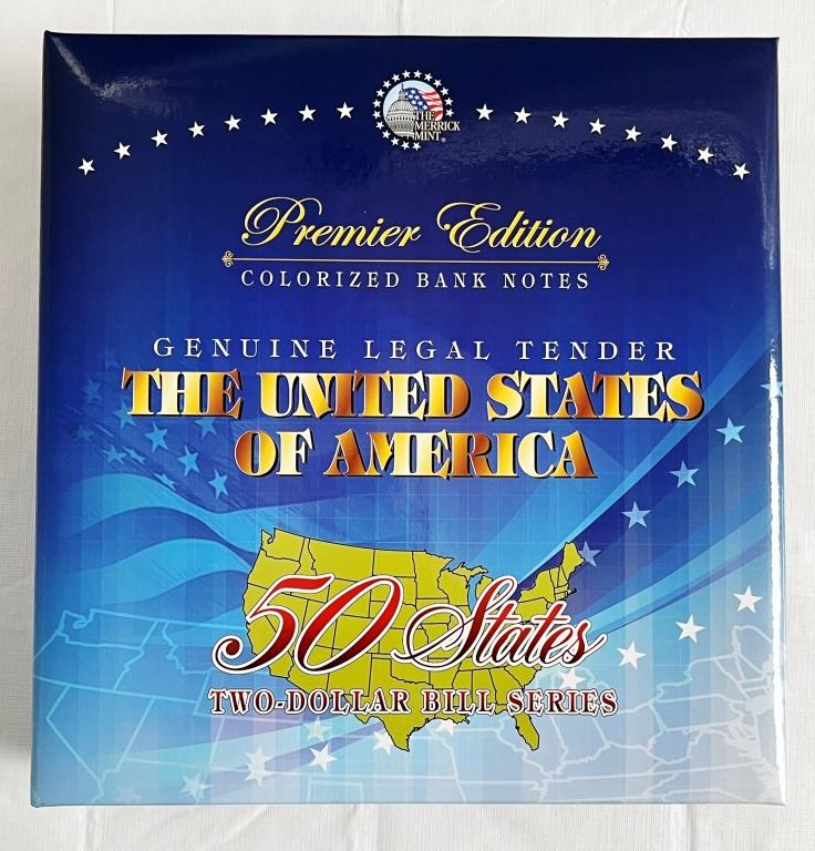 50 STATE TWO-DOLLAR COLORIZED NOTES (1 of 6)