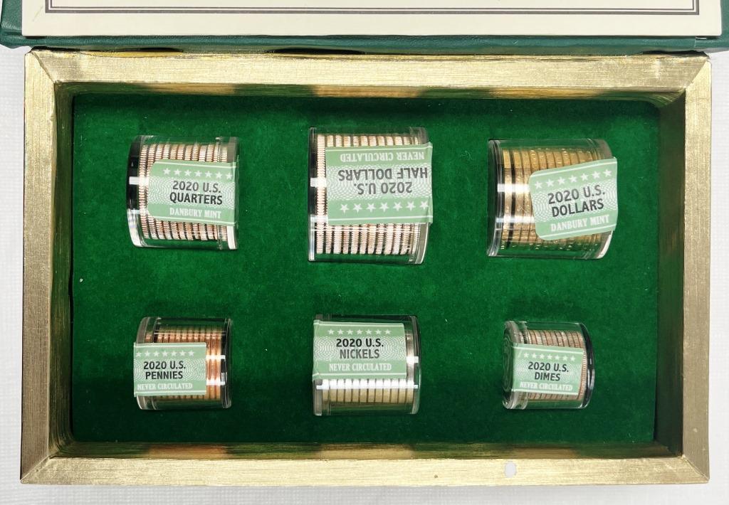THE COMPLETE 2020 U.S. COIN SET DANBURY MINT (1 of 5)