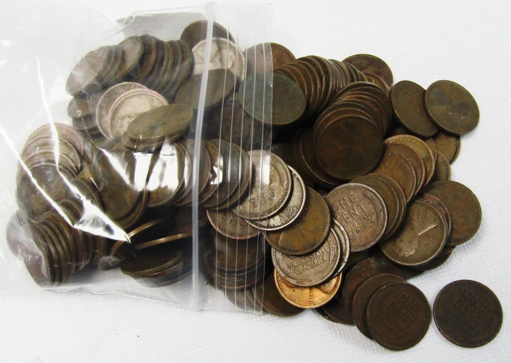 250 WHEAT CENTS (1909-1919) P-D-S (1 of 2)