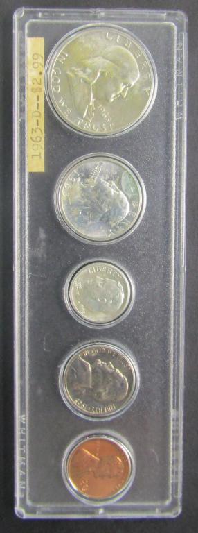 1963-D YEAR SET - BRILLIANT UNC (1 of 2)