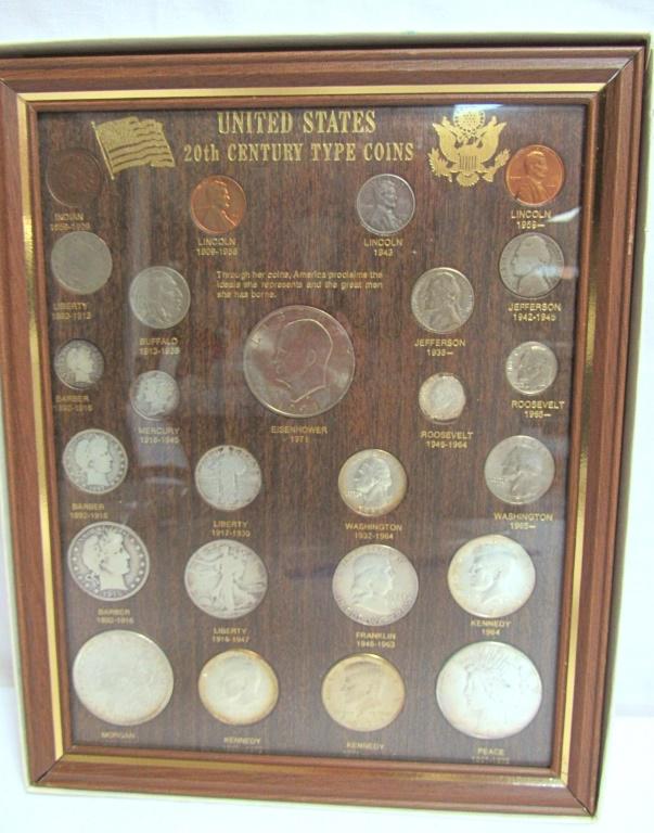 U.S. 20th CENTURY TYPE COIN SET (1 of 3)