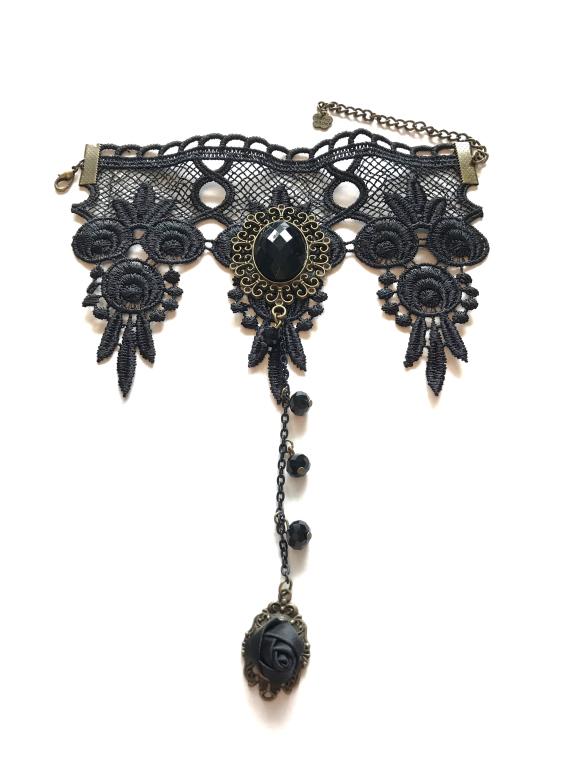 HAND CHAIN BRACELET- HANDMADE- LG STONE: NOW ACCEPTING BIDS!