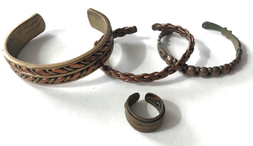 4 COPPER/ COPPER COLORED PC LOT (1 of 2)