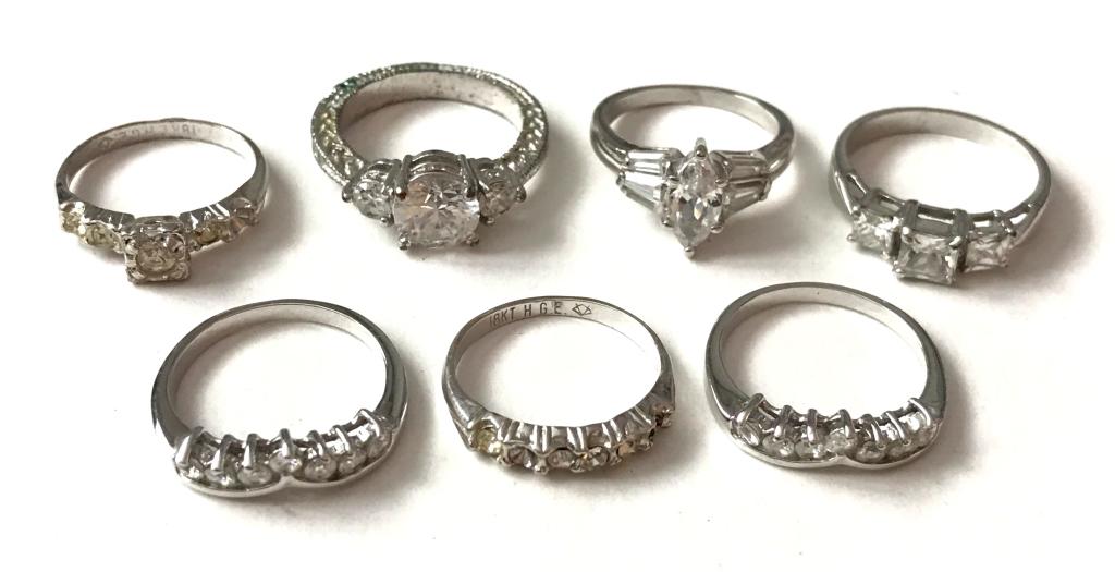 7 EYE CATCHING RINGS! (1 of 2)