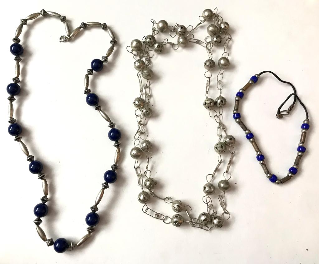 2 NECKLACES + 1 BRACELET: NOW ACCEPTING BIDS!