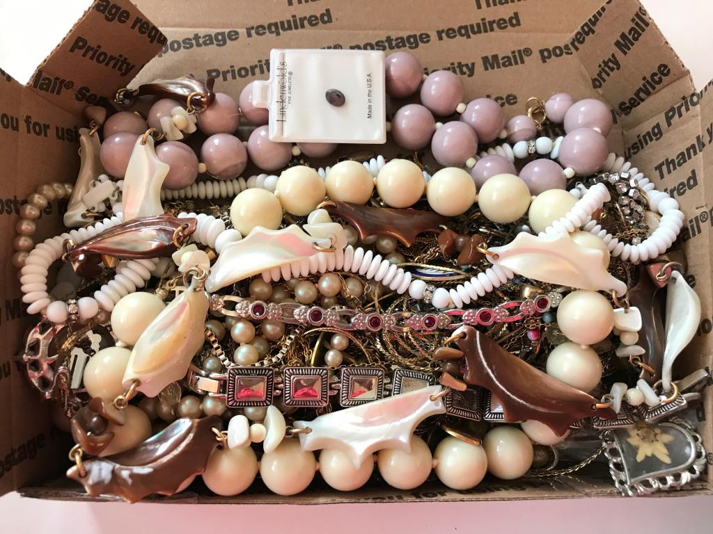 FLAT RATE BOX FULL OF SURPRISES: BID NOW!