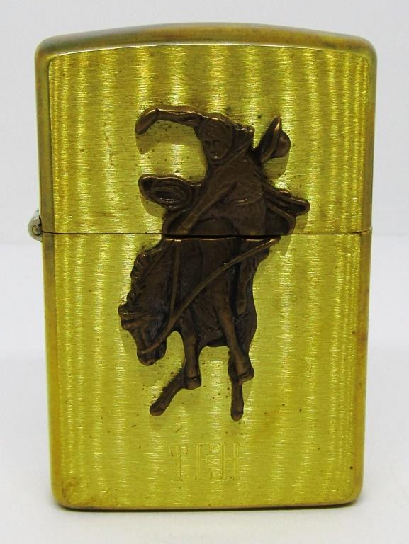 1991 Zippo Marlboro-Wild West-Bronco Rider!: New/Unstruck w/Original Box