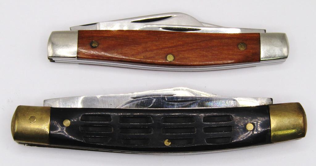 QUEEN THE RAWHIDE #4210 STAINLESS KNIFE plus (1 of 3)