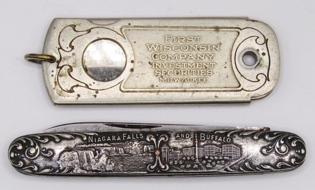 (2) DESTINATION VTG POCKET KNIVES (1 of 3)