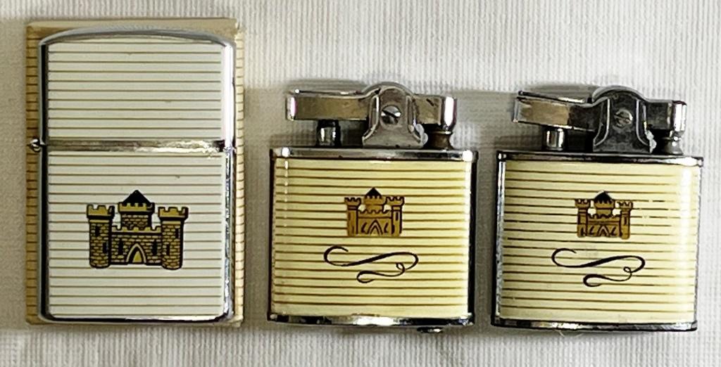 (3)Vintage Kent Advertising Lighters (1 of 8)
