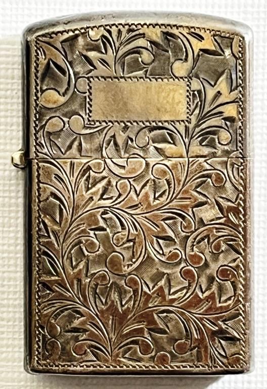 Vintage Sterling 950 Ornate Lighter (1 of 5)