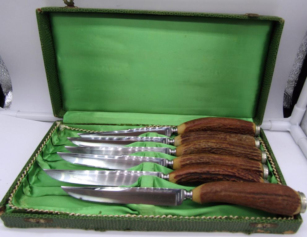 Anton Wingen Jr. Solingen Germany Knife Set (0223) on Jun 09, 2022