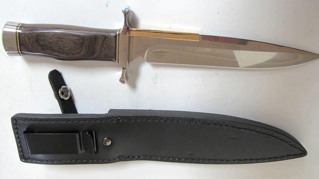 Gil Hibben Old West Fixed Blade: Tactical Hunting Boot&belt Knife w/Sheath GH5047 - LIKE NEW