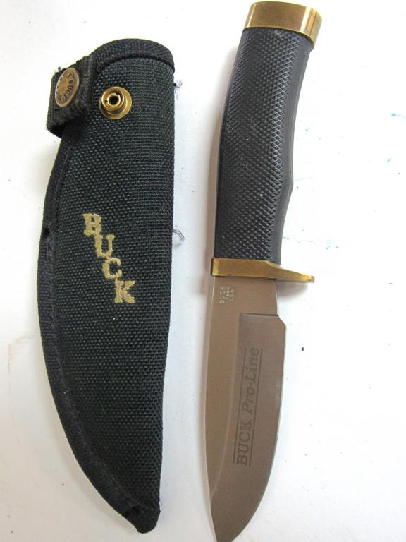 Buck USA Pro-line Fixed Blade Knife: #692 with SHEATH - NEW OLD STOCK