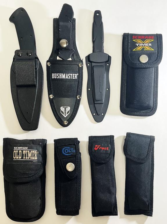 (8) UTILITY / SURVIVAL KNIVES - MIXED BRANDS (1 of 8)