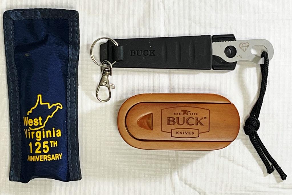 (3) BUCK KNIVES - #422 WEST VIRGINIA 125th (1 of 8)