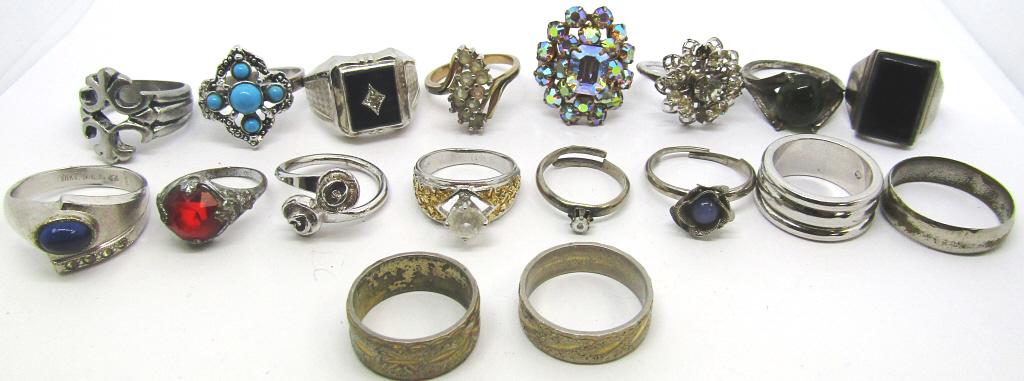 LARGE VTG RING LOT (1 of 2)
