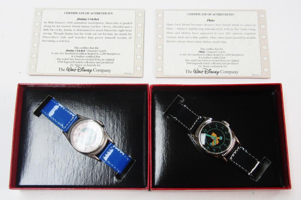 2-TIMEX LE INGERSOLL BIRTHDAY DISNEY WATCHES (1 of 2)