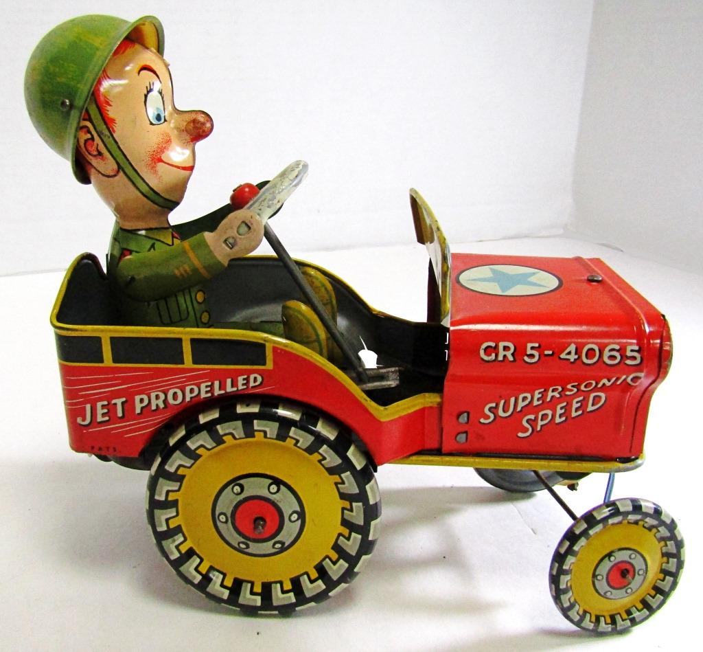 1944 G.I. JOE JOUNCING JEEP; (1 of 5)