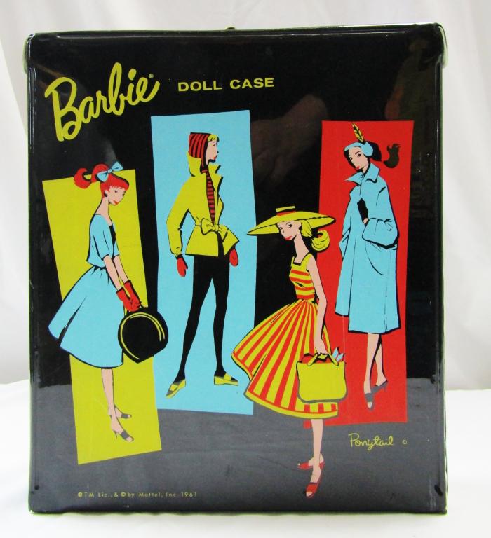 Vintage 1961 Barbie Doll Case "Ponytail" Mattel; (1 of 7)