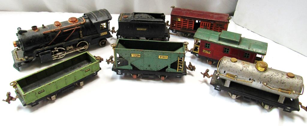 PREWAR LIONEL 133 TRAIN SET O GAUGE (1 of 6)