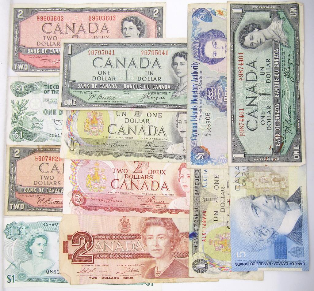 $20 FACE CANADA CURRENCY LOT (1 of 2)