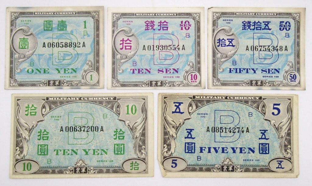 (5) MILITARY PAYMENT NOTES (1 of 2)