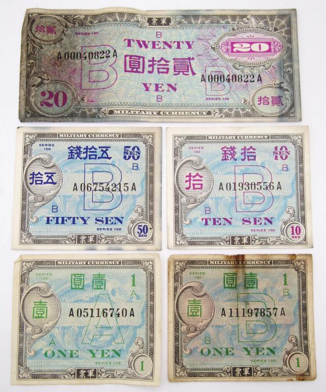 (5) MILITARY PAYMENT NOTES (1 of 2)