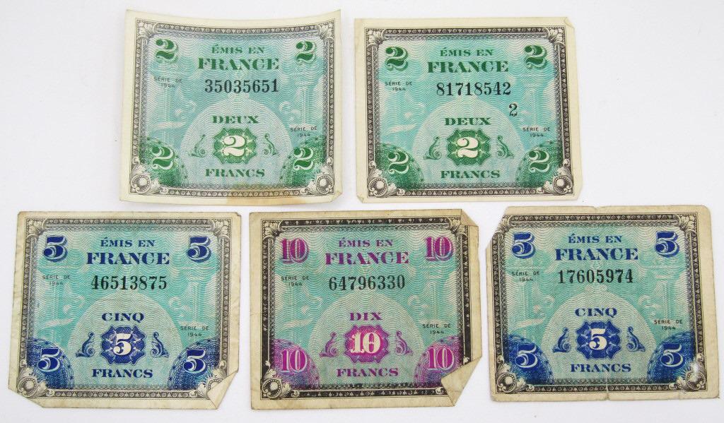 (5) MILITARY PAYMENT NOTES (1 of 2)