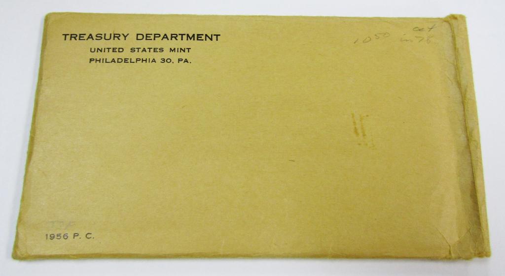 1956 U.S. PROOF FLAT PACK SET (1 of 3)