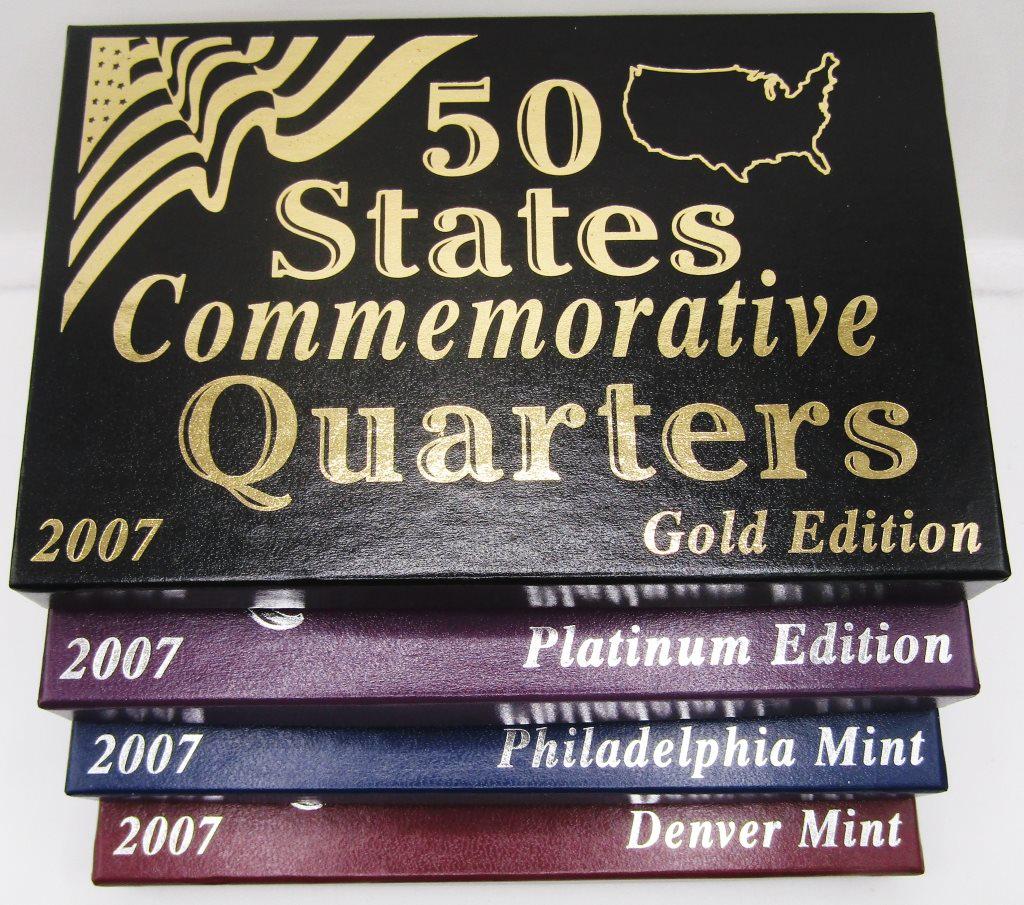 2007 FIFTY STATES COMMEMORATIVE (4)PC SET (1 of 9)